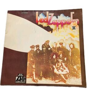 Led Zeppelin "Led Zeppelin II" LP Vinyl Record Atlantic Rock Music Classic